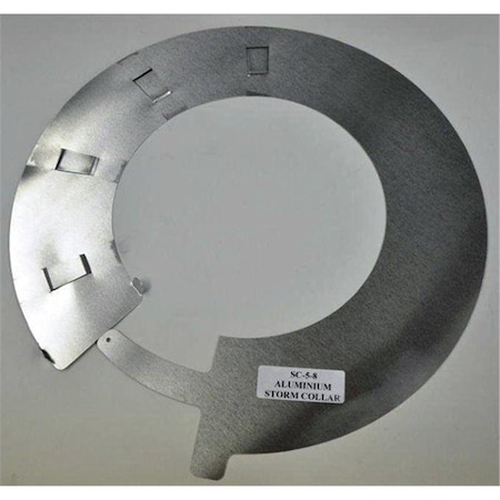 Olympia 5 x 8 in. Aluminum Storm Collar 3602846